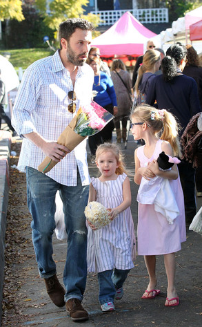 Ben Affleck, Seraphina Affleck, Violet Affleck Ben Affleck, Seraphina Affleck, Violet Affleck